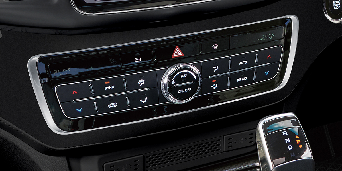 rexton - Dual Zone Air Conditioning